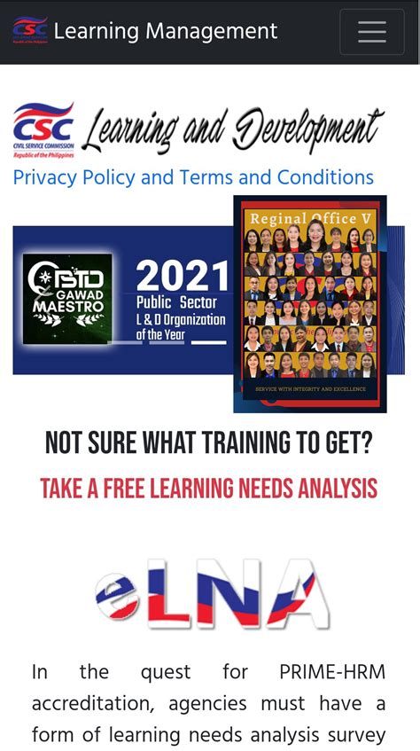 CSC LMS .